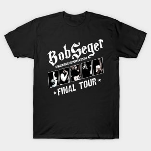 Special Bob the legend rock and Roll american Seger Final Tour T-Shirt